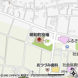 明和町役場　消費生活センター周辺の地図