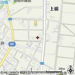埼玉県熊谷市上根152周辺の地図