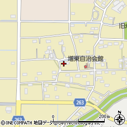 埼玉県深谷市上増田244周辺の地図