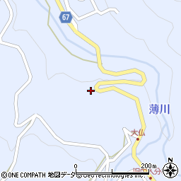 長野県松本市入山辺大仏5987周辺の地図