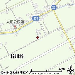 長野県松本市梓川梓2970-4周辺の地図