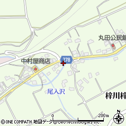 長野県松本市梓川梓2925-1周辺の地図