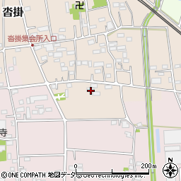 埼玉県深谷市沓掛2周辺の地図
