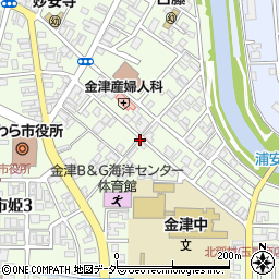 〒919-0621 福井県あわら市市姫の地図
