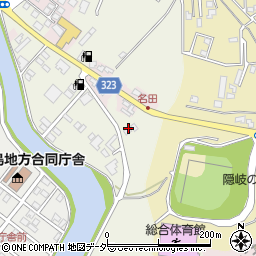 島根県隠岐郡隠岐の島町西町名田の二9周辺の地図