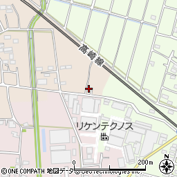 埼玉県深谷市沓掛55周辺の地図