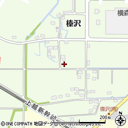 埼玉県深谷市榛沢328周辺の地図