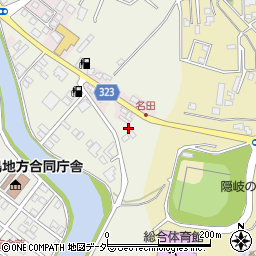 島根県隠岐郡隠岐の島町西町名田の二周辺の地図