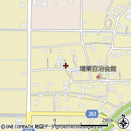 埼玉県深谷市上増田224周辺の地図