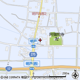 埼玉県深谷市明戸602周辺の地図
