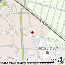 埼玉県深谷市沓掛58周辺の地図