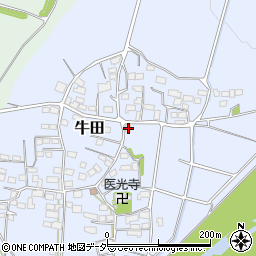 群馬県藤岡市牛田311周辺の地図