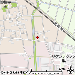 埼玉県深谷市沓掛71周辺の地図