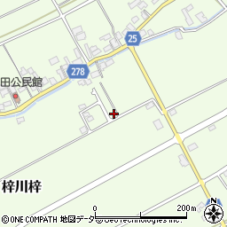 長野県松本市梓川梓2970-13周辺の地図