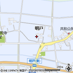 埼玉県深谷市明戸764周辺の地図