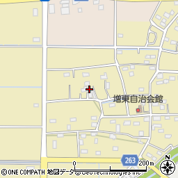 埼玉県深谷市上増田225周辺の地図
