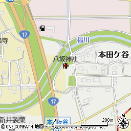 埼玉県深谷市本田ケ谷18周辺の地図