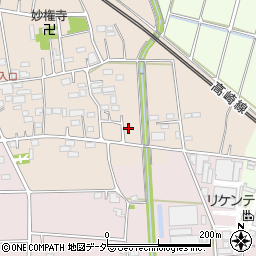 埼玉県深谷市沓掛83周辺の地図