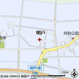 埼玉県深谷市明戸764-1周辺の地図