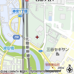 ＪＡ福井県　金津支店営農・生活周辺の地図