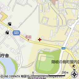 島根県隠岐郡隠岐の島町栄町1368周辺の地図
