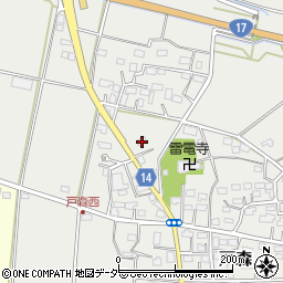 埼玉県深谷市戸森360周辺の地図