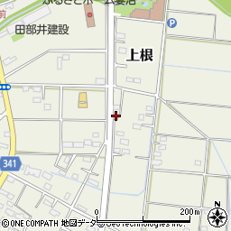 埼玉県熊谷市上根244周辺の地図