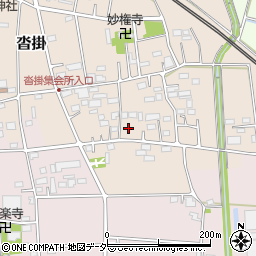 埼玉県深谷市沓掛11周辺の地図
