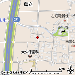長野県松本市島立72周辺の地図