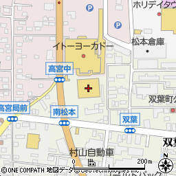 かっぱ寿司南松本店周辺の地図