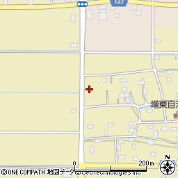 埼玉県深谷市上増田周辺の地図