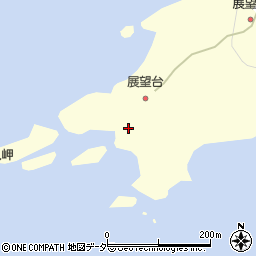 那久埼灯台周辺の地図