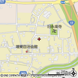 埼玉県深谷市上増田128周辺の地図