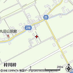 長野県松本市梓川梓2970-16周辺の地図