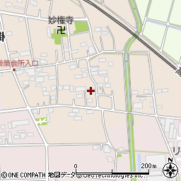 埼玉県深谷市沓掛8周辺の地図