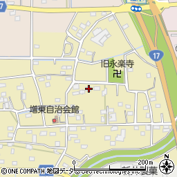 埼玉県深谷市上増田118周辺の地図