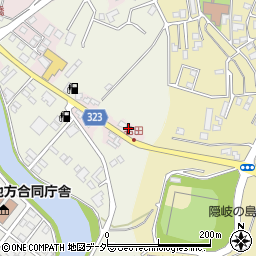 島根県隠岐郡隠岐の島町中町名田の一周辺の地図