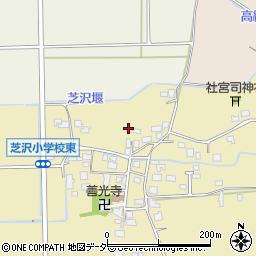 長野県松本市和田境周辺の地図