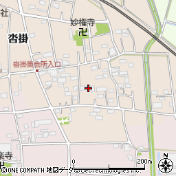 埼玉県深谷市沓掛10周辺の地図