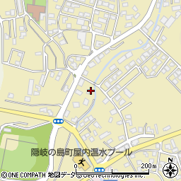 島根県隠岐郡隠岐の島町栄町1408周辺の地図