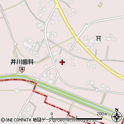 茨城県鉾田市紅葉796-1周辺の地図