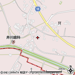 茨城県鉾田市紅葉796-1周辺の地図