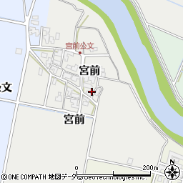 福井県あわら市宮前5周辺の地図