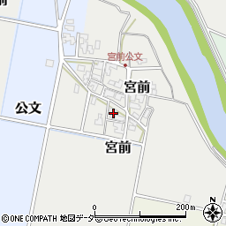福井県あわら市宮前4周辺の地図