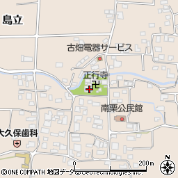 長野県松本市島立4858周辺の地図