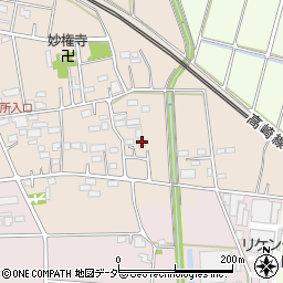 埼玉県深谷市沓掛82周辺の地図