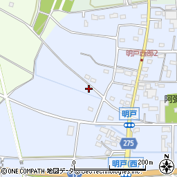 埼玉県深谷市明戸20周辺の地図