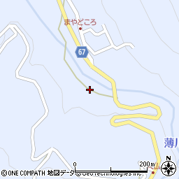 長野県松本市入山辺8005-ハ周辺の地図