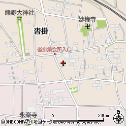 埼玉県深谷市沓掛48周辺の地図