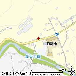 群馬県藤岡市下日野195-9周辺の地図